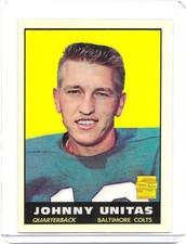 2000 Topps Chrome #R5 Johnny Unitas Johnny Unitas Reprints Refractors