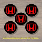 Vinyl Decal Sticker Overlays Fits Honda Wheel Center Cap x5