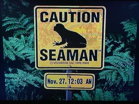 Seaman (Sega Dreamcast, 2000) [COMPLETE / CIB / GAME ONLY / NO MIC] *TESTED