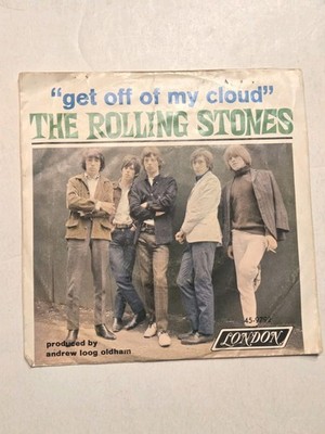 1965 THE ROLLING STONES Get Off Of My Cloud London Rock 45 Record 