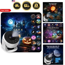Galaxy Projector for Bedroom Space Planetarium Light With 14 Discs Kids Adults