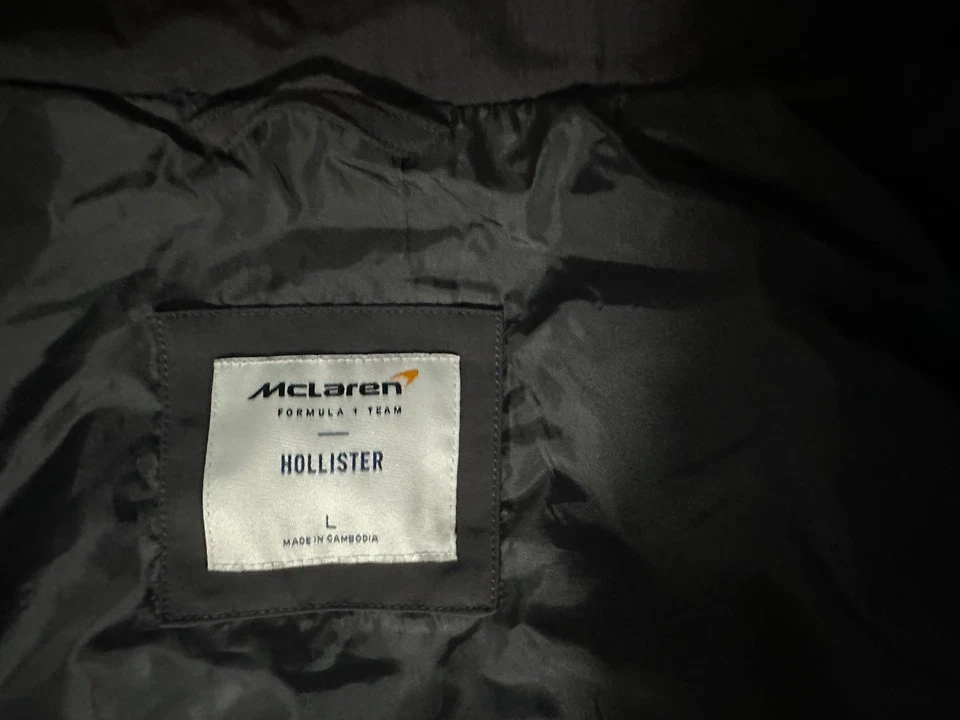 Hollister x McLaren Graphic Track Jacket - Men’s Large - Norris Piastri F1 - Image 4 of 4