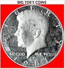 1981-S CLAD PROOF KENNEDY HALF DOLLAR, NICE  PROOF COIN, FAST SHIPPING