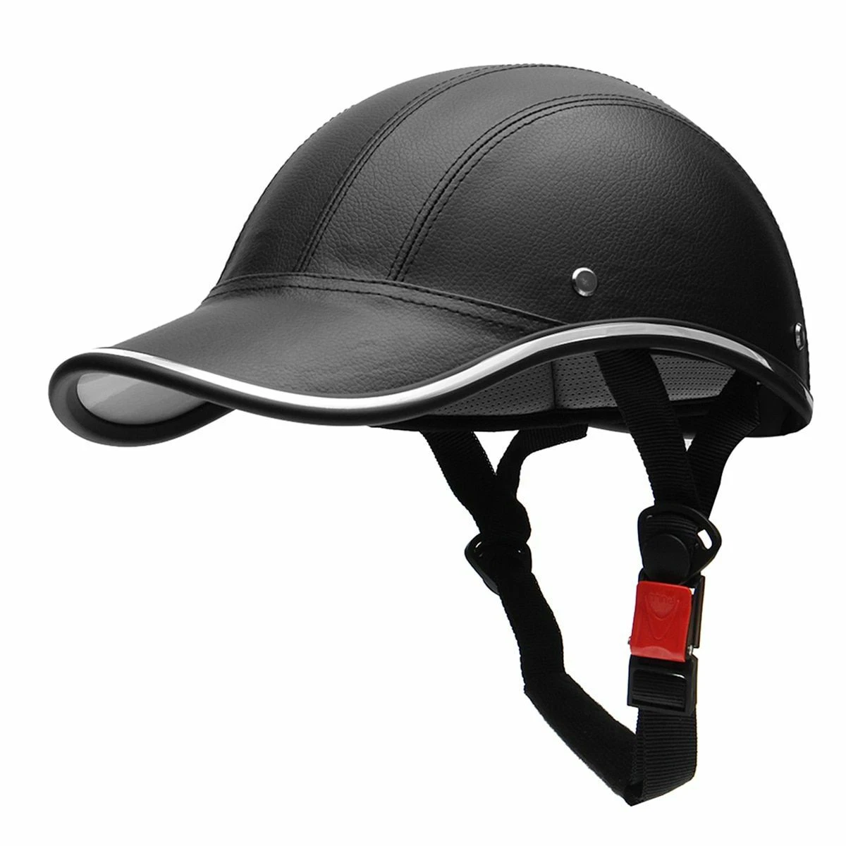 Baseball Cap Motorcycle Helmet Half Face Helmet Electric Bike Scooter Anti UV