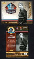 Bill Parcells New York Giants 2013 HOF Class Canton Panini Hall of Fame Card