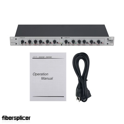 234XS Crossover Stereo 2-Way/3-Way Electronic Crossover Mono 4-Way
