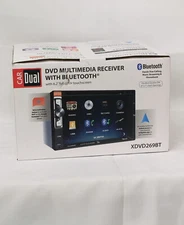 Dual Multimedia Reciever With Bluetooth 6.2" Touchscreen