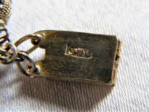 h662 Unique Vintage Gold Filled Double Strand Charm Bracelet from China - Picture 9 of 9
