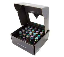 NRG M12x1.25 NEO CHROME Steel Lug Nuts Set for Subaru WRX STI Nissan 240SX Qty20