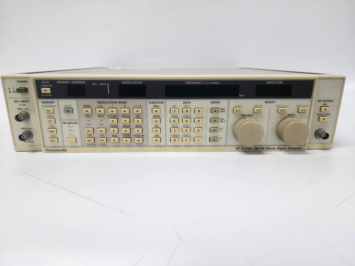 Panasonic VP-8174A FM/AM信号発生器 【公式通販】