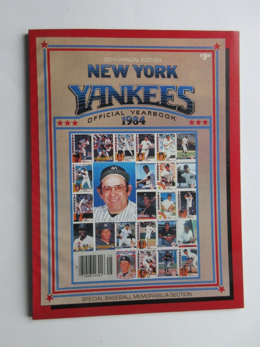 洋書 NewYork YANKEES 1984 oficial yearbook Baseball New York Yankees 1984 Vintage Yearbooks for sale | eBay