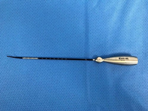 Euro-Med 64-336 Dil-Os Uterine Sound/Dilator Slight Curve L12.7"/322