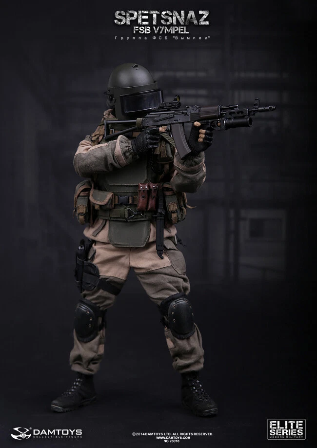 Figura de acción DAMTOYS 78018 Rusia SPETSNAZ FSB VYMPEL 1/6 Foto 2 de 4