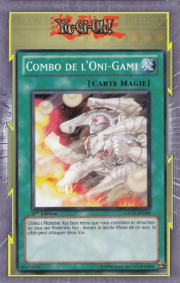 Combo De L'Oni-Gami GENF-FR060 Normale Magie:XYZ ATK Double
