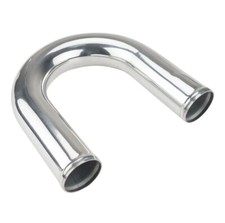 2 Universal Aluminum U-bend 180 Degree Turbo Intercooler Tube Intake Pipe