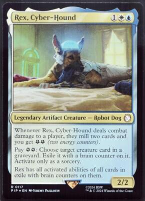 Rex, Cyber-Hound - 117 Foil MTG Fallout