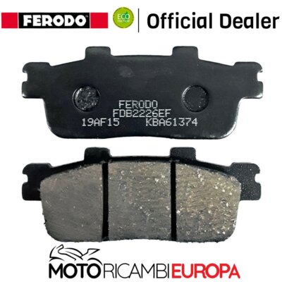 BREMSBELÄGE HINTEN TGB X-Motion125 125 2008 > Ferodo Eco Friction