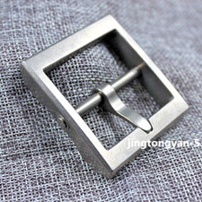 Titanium Belt Buckle Anti-allergic Pin Belt Buckles Fits For 1.5 inches Belt