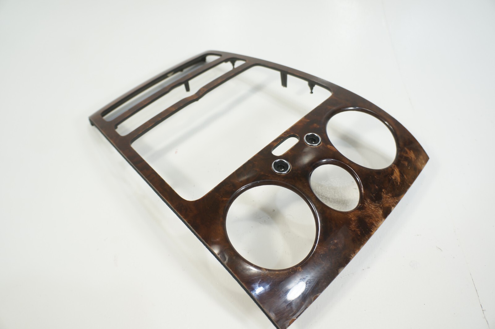06-12 Bentley Continental Radio Dash Head Unit Navigation wood trim garnish