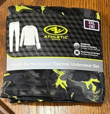 New Athletic Works Boys Youth Performance Thermal Underwear Set Size XXL 18