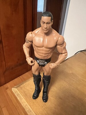 The Rock WWE Mattel Basic Series  Wrestling Action Figure