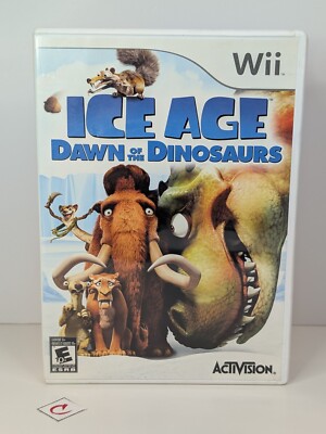 Ice Age: Dawn of the Dinosaurs (Nintendo Wii) CIB Complete w/ Manual