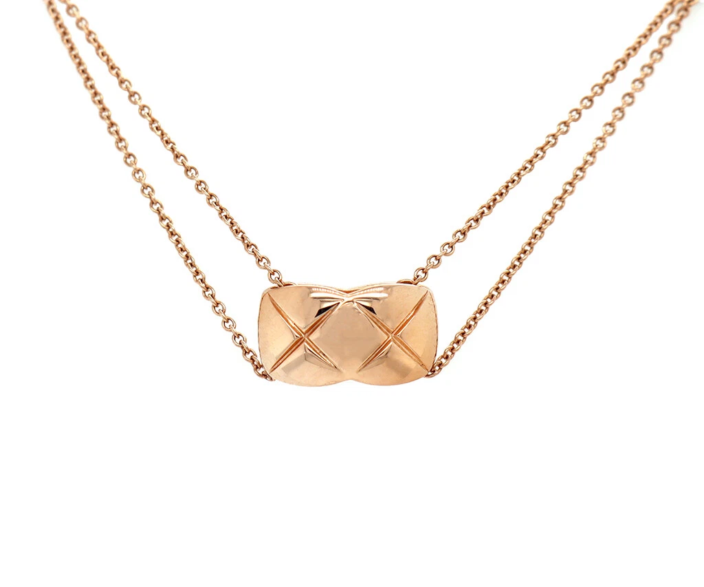 Chanel Coco Crush Pendant Necklace in 18K