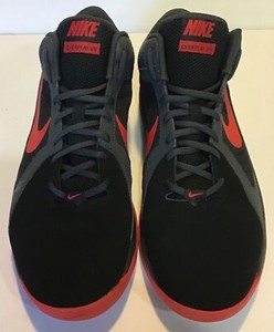 nike overplay viii black and red