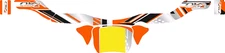 OK1 STYLE KG REAR BUMPER STICKER KIT - KARTING - JakeDesigns