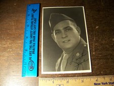 Vintage Photo 1944 Handsome smiling Young Soldier WW2