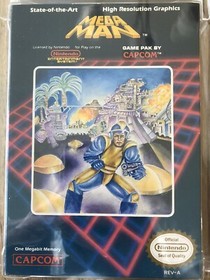 WATA 9.0 Capcom Mega Man NES CIB