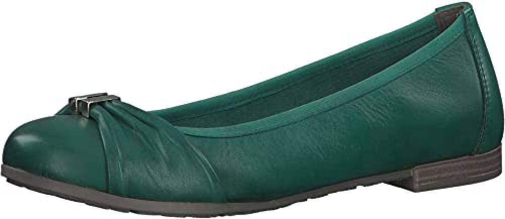 (TG. 36 EU) MARCO TOZZI Donna 2-2-22102-20 Ballerina, Verde, 36 EU - NUOVO