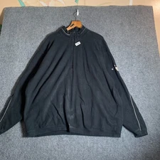 Nike Golf Sweater Adult Size 2XL Black Long Sleeve Men's Pullover 1/4 Zip