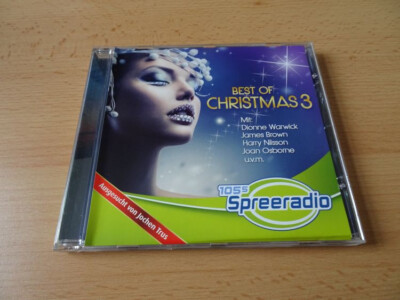 CD Best of Christmas 3 - Spreeradio Dionne Warwick James Brown Angelo Branduardi
