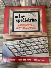 Vintage Relays Specialties Components And Controls Catalog 1990