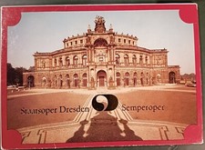 10 Postkarten im Set mit Motiven der Semper-Oper in Dresden Blanko