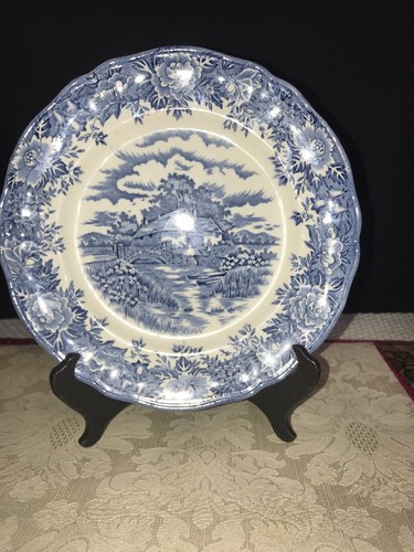 Salem China Co English Village von Old Staffordshire 10" Essteller - Bild 11 von 12