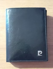 Portafoglio Uomo Vera Pelle Pierre Cardin Nero Portamonete Portacarte