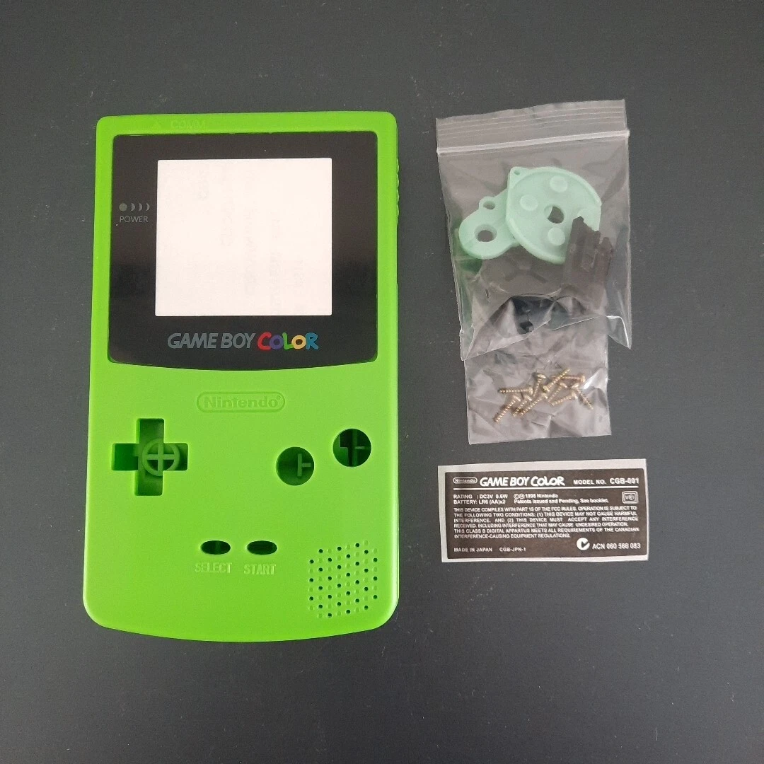 Coque de protection complète pour Nintendo Game boy, couleur GBC, pièce