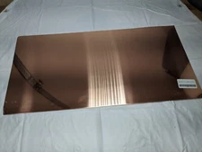 Copper Sheet 0.021" Thick x 12" Wide x 24" Long, Alloy 110 XCUFLR071461x2