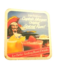 Captain Morgan Spiced Rum vintage Coaster