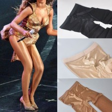 Women's Sheer Shiny Pantyhose - Glossy Nylon Tights, Breathable  Snag-Resistant