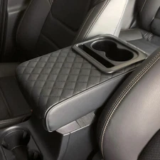 Car Armrest Box Center Console Armrest Storage Box Cushion Cup Holder Universal