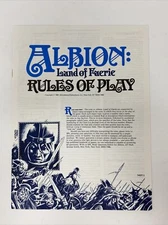 Albion: Land of Faerie by David James Ritchie - SPI - UNPUNCHED