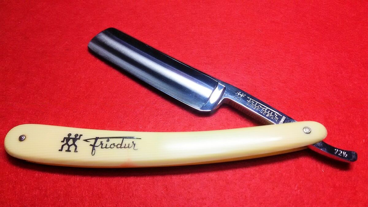 Vintage J.A.HENCKELS Friodur 72 1/2 INOX SOLINGEN STRAIGHT Vintage J.A.HENCKELS Friodur 72 1/2 INOX SOLINGEN STRAIGHT