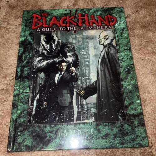The Blackhand A Guide To The Tal’Mahe’ra Vampire The Masquerade Hardcover 20th A