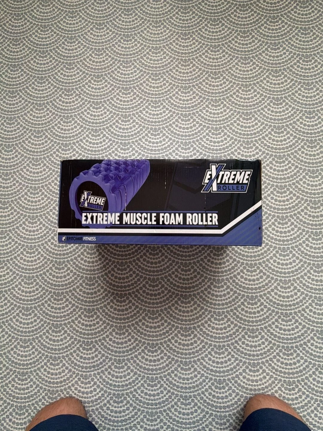 Epitomie Fitness Extreme Muscle Foam Roller Blue