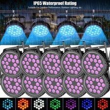 270W 18LED IP65 Waterproof Par Stage Lighs RGBW DMX DJ Disco Party Show Outdoor