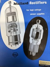 MULLARD RECTIFIERS FOR HIGH VOLTAGE POWER SUPPLIES INFO SHEET RARE VINTAGE