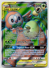 Rowlet & Alolan Exeggutor GX (Full Art) Ultra Rare SM - Unified Minds 214/236 NM on eBay
